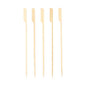 The PAPSTAR 21 cm "Golf" grill skewers from PAPSTAR GmbH are ideal for BBQs and grill parties. Each pack contains 250 skewers with a flat handle and pointed end, neatly arranged on a white background. Perfect for catering or your next event.