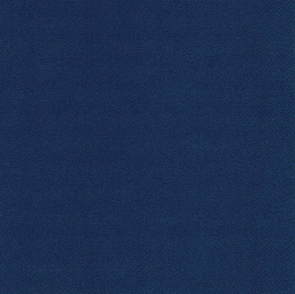 A close-up of a blue, textured fabric surface, evenly lit and without visible patterns or designs, similar to the 50 napkins, 2-ply 1/4-fold, 40 cm x 40 cm, from PAPSTAR GmbH.