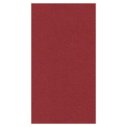 A rectangular red sheet resembling the PAPSTAR 250 napkins, 3-ply 1/8 fold by PAPSTAR GmbH is depicted against a white background. The slightly textured surface reflects the quality and bold color of this premium napkin.