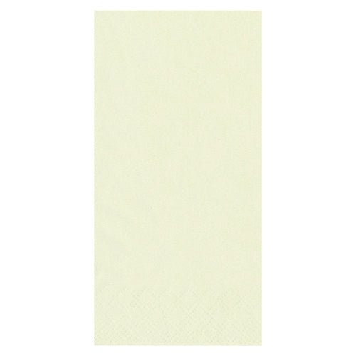 The PAPSTAR 250 napkins, 3-ply 1/8 fold by PAPSTAR GmbH is a simple, rectangular, light beige 33x33 cm paper napkin with a subtle texture at the bottom edge - ideal hospitality napkins for any occasion.