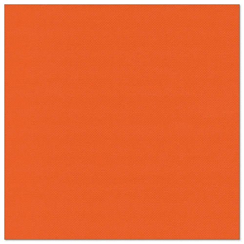 A square image shows a solid nectarine orange with a subtle texture pattern, inspired by the premium look of the PAPSTAR GmbH 50 napkins "ROYAL Collection" 1/4-fold 40 x 40 cm nectarine.