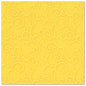 The yellow napkin PAPSTAR 50 "ROYAL Collection" napkins 1/4-fold 40 x 40 cm by PAPSTAR GmbH is fully covered with an embossed vine pattern.