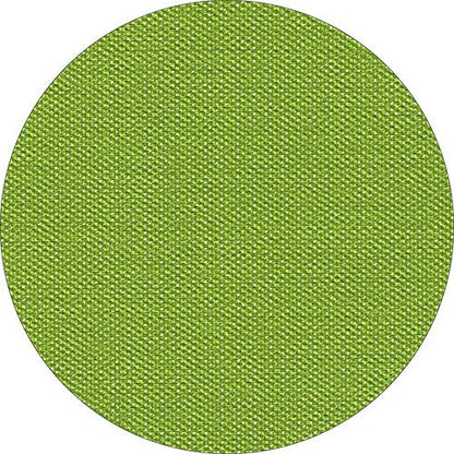 A close-up of the Starpak 20 centerpieces, fabric-like fleece "soft selection plus" (80 x 80 cm), shows the detailed thread structure and pattern that give these green napkins their fabric-like appearance.