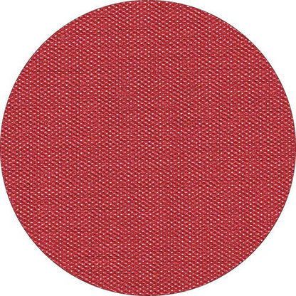 A close-up of Starpak 20 table covers, fabric-like, fleece “soft selection plus” (80 x 80 cm) shows a round red pattern with a uniform weave structure, ideal for decoration and fleece applications.