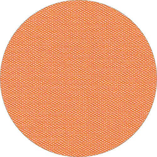 The close-up of the orange Starpak tablecloth, fabric-like, fleece "soft selection plus" shows the circular, textured weave pattern and the visible thread crossings - ideal for a durable tablecloth from Starpak.