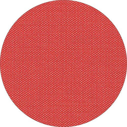 A close-up of the Starpak tablecloth, fabric-like, fleece "soft selection plus" in circular form, highlighting the binding pattern and material details of this durable tablecloth from Starpak.