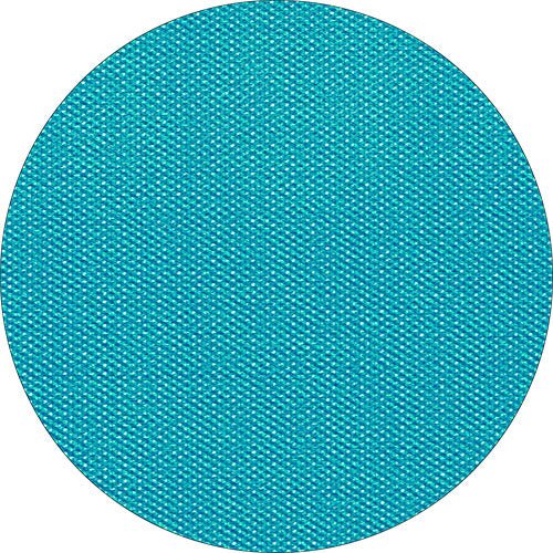 The close-up of a pattern in teal shows the woven structure and small threads of the Starpak tablecloth, fabric-like, fleece "soft selection plus" by Starpak - ideal for a durable tablecloth with a fabric-like look and feel.