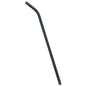 The suction wand 1 x bent by Diversey Deutschland GmbH & Co. OHG is a black, reusable suction wand with a slight bend at the top end - precise suction and easy cleaning against a white background.