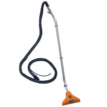 The aquamat 10.1 accessory set from Diversey Deutschland GmbH & Co. OHG includes a 3.5 m long spray hose, a 3-piece chrome tube, and a rigid nozzle - ideal for professional cleaning of carpets and upholstery. The package contains a set for optimal performance.