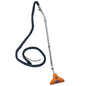 The aquamat 10.1 accessory set from Diversey Deutschland GmbH & Co. OHG includes a 3.5 m long spray hose, a 3-piece chrome tube, and a rigid nozzle - ideal for professional cleaning of carpets and upholstery. The package contains a set for optimal performance.