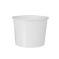 The Starpak 50 soup cup, cardboard "To Go" round white is a simple white paper cup with a flared rim - ideal as an environmentally friendly soup cup or for your favorite drink to go.