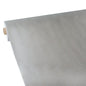 A partially unrolled Starpak tablecloth, fabric-like, fleece "soft selection plus" displays its smooth, flexible light gray surface with even coloring; it features a cardboard core and is manufactured by Starpak.