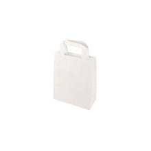 The PAPSTAR 50 carrier bags, paper with handle of PAPSTAR GmbH are sturdy, eco-friendly white paper bags with handles - perfect for sustainable shopping.