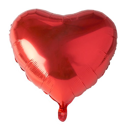 The PAPSTAR foil balloon heart red (Ø 45 cm) from PAPSTAR GmbH is ideal for celebrations, whether as a red balloon for weddings or as a foil balloon for Valentine's Day. Bag with 1 piece - fully inflated and heart-shaped.