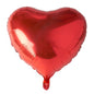 The PAPSTAR foil balloon heart red (Ø 45 cm) from PAPSTAR GmbH is ideal for celebrations, whether as a red balloon for weddings or as a foil balloon for Valentine's Day. Bag with 1 piece - fully inflated and heart-shaped.