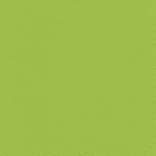 Close-up of the 30 PAPSTAR Napkins, 2-ply “PUNTO” (38x38 cm) from the PAPSTAR A GmbH in bright lime green with a subtle polka-dot pattern and a textured weave.