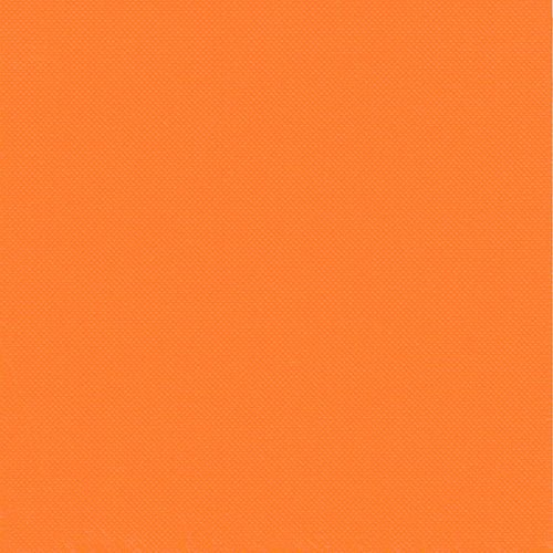A surface with an even sheen and a uniform orange color, featuring a subtle, fabric-like textured pattern, similar to the 30 “PUNTO” napkins from the PAPSTAR GmbH, 2-ply, 1/4-fold, 38x38 cm, which are often used on set tables.