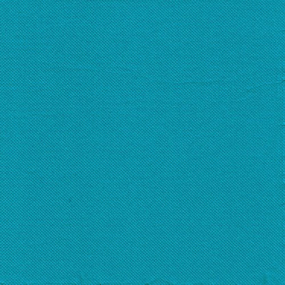 Close-up of PAPSTAR 30 napkins, 2-ply “PUNTO” 1/4-fold (38x38 cm) from the PAPSTAR GmbH: Turquoise fabric with a subtle diagonal weave, a vibrant solid color, and no visible markings, dot patterns, or additional designs—ideal for table decorations.