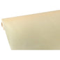 A roll of Starpak tablecloth, fabric-like, fleece 'Soft Selection' (40m x 1.18m) in cream - partially unrolled on a white background.