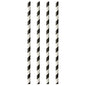 Four PAPSTAR 100 straws, paper Ø 6 mm by PAPSTAR GmbH are arranged vertically in a row against a plain white background.