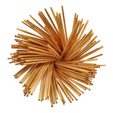 A bundle of PAPSTAR straws "pure" (Ø 4 mm, 23 cm, 150 pieces) from PAPSTAR GmbH fans out circularly on a white background, reminiscent of uncooked spaghetti arranged as eco-friendly straws.