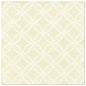 A square beige tile, inspired by PAPSTAR 50 napkins "ROYAL Collection" 1/4 fold 40 x 40 cm champagne from PAPSTAR GmbH, with white interlocking circle and oval patterns on a subtly textured background for a refined look.