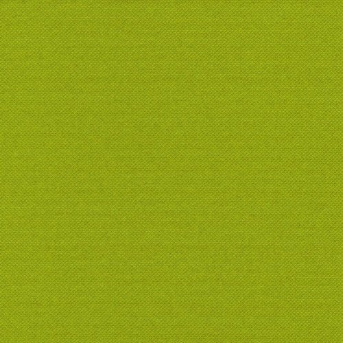 A close-up of the PAPSTAR 100 napkins "ROYAL Collection" of PAPSTAR GmbH shows a solid light green textured fabric with a subtle weave pattern, highlighting the high-quality material. Size: 40 x 40 cm, 1/4-fold.