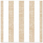 The PAPSTAR 50 napkins "ROYAL Collection" 1/4-fold (40x40 cm) by PAPSTAR GmbH with their square pattern of alternating sand-beige and white stripes give any set table an elegant and noble touch.