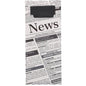 Alongside a folded newspaper dated Monday, February 21, 2022, with job offers and classifieds, there are 520 cutlery pouches (20 x 8.5 cm) from PAPSTAR GmbH with matching 2-ply napkins in the format 33 x 33 cm.
