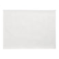 A set of 100 table mats, fabric-like, fleece "soft selection plus" (30 x 40 cm) from PAPSTAR GmbH is depicted unused and unlabeled against a white background, highlighting its soft, fabric-like texture and simple, white, rectangular design.