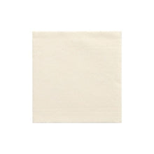 A PAPSTAR napkin 1/4-fold, 24x24 cm from the "DAILY Collection" (pack of 20) in champagne by PAPSTAR GmbH is unused and centered on a white background, highlighting its elegant appearance.