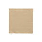 A single PAPSTAR napkin (1/4 fold, 24x24 cm, sand) from the "DAILY Collection" of PAPSTAR GmbH, depicted flat on a white background.