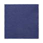 A single, neatly folded 50 Napkins “DAILY Collection” 1/4 fold napkin (32 x 32 cm) by PAPSTAR GmbH in dark blue is centered on a plain white background.