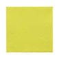 On a white background is a PAPSTAR 150 napkins "DAILY Collection" 1/4 fold (32 cm x 32 cm) from PAPSTAR GmbH. The yellow paper napkin impresses with its simple, plain structure.