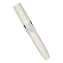 A 50-pack of white Starpak thermal cups (PP, 0.25 l, Ø 7.8 cm, 11 cm) wrapped in clear film with a label in the center—ideal for hot beverages thanks to their excellent insulation.