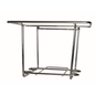 The Dr. Schnell stainless steel canister wall holder for 10-liter canisters (210x235x175 mm) by DR.SCHNELL GmbH & Co. KGaA is a sturdy wall holder made of metal, perfect for the organized storage of your 10-liter canisters.