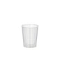 The Starpak 20 reusable glass set made of unbreakable PP (4 cl, Ø 4.3 cm, height 5.2 cm) features an empty, clear shot glass on a white background – ideal for reusable use.