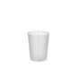 A Starpak reusable glass for schnapps (4 cl, Ø 4.3 cm, 5.2 cm high), frosted and unbreakable, lies against a white background. Package contains 20 pieces.