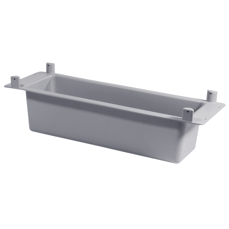 Numatic storage tray narrow for attaching TopBox, gray | Pack (1 piece)
