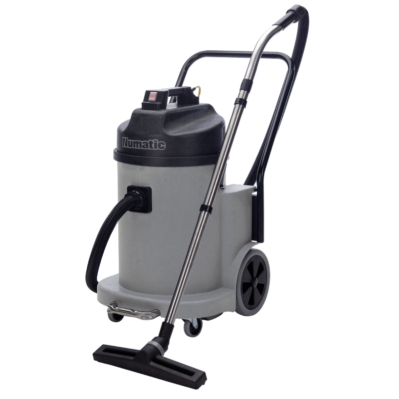 Numatic industrial vacuum cleaner NED900, gray, including accessory set BB5 38 mm | Pack (1 piece)