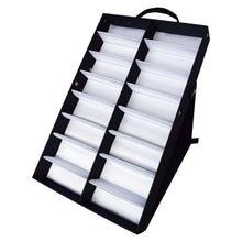 NITRAS presentation box for safety glasses, textile/plastic, black/white | Pack (1 piece)