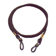 NITRAS glasses cord, textile, black | Pack (12 pieces)
