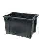 Numatic large storage box black, reflo for PM cleaning trolleys | Pack (1 piece)