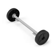 Numatic Large rear rollers, including axle (EcoMatic) | Pack (1 piece)
