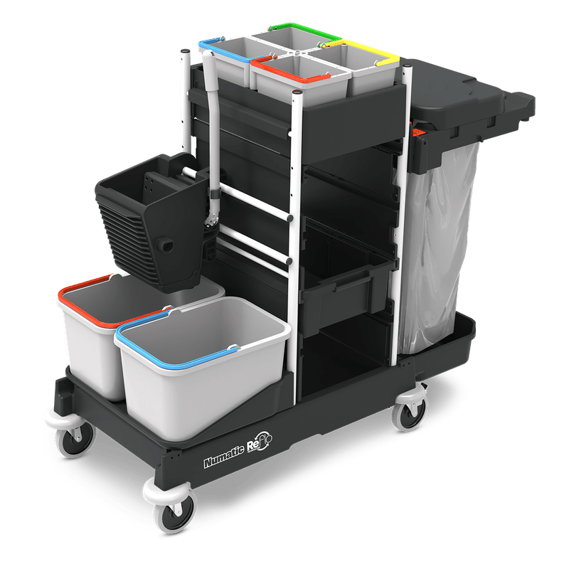 Numatic cleaning trolley ProCar 7G Black (SM1) | Pack (1 piece)