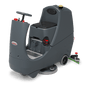 Numatic ride-on scrubber dryer CRL8072/100T incl. integrated. Charger and TenTec shyness | Pack (1 piece)