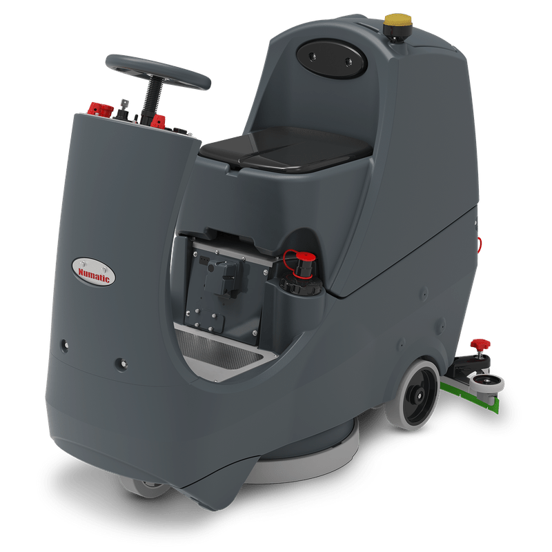 Numatic ride-on scrubber dryer CRL8055/100T including integrated charger and TenTec | Pack (1 piece)