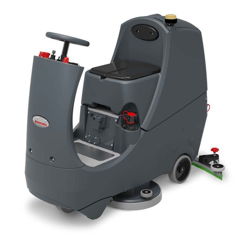 Numatic ride-on scrubber dryer CRL8072/50T incl. charger and 2 TenTec brushes (UN3171) | Pack (1 piece)