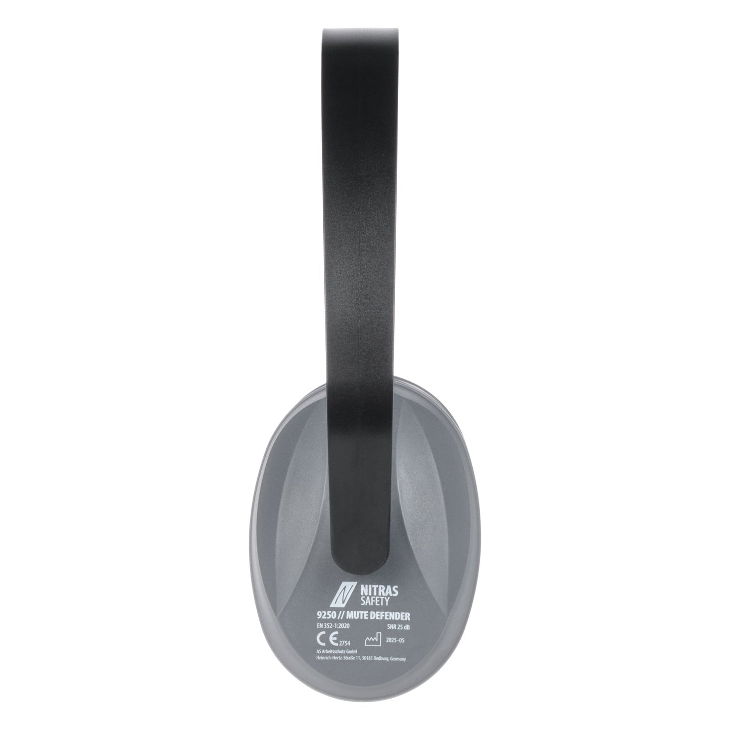 NITRAS MUTE DEFENDER, ear muffs, anthracite / black, EN 352-1 plastic | Pack (1 piece)