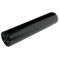 A package of EMIL DEISS KG (GmbH + Co.) DEISS 95467 trash bags Type 60 black, 600x700 mm (25 pieces), is depicted against a plain white background. The tightly wrapped trash bags have a smooth, shiny surface.